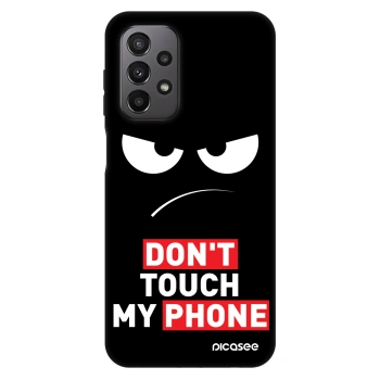 Hülle für Samsung Galaxy A23 A235F 4G - Angry Eyes - Transparent