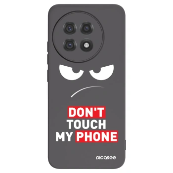 Picasee OnePlus 13R 5G Hülle - Schwarzes Silikon - Angry Eyes - Transparent