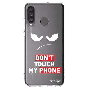 Picasee Huawei P30 Lite Hülle - Transparentes Silikon - Angry Eyes - Transparent