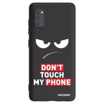 Hülle für Samsung Galaxy A41 A415F - Angry Eyes - Transparent