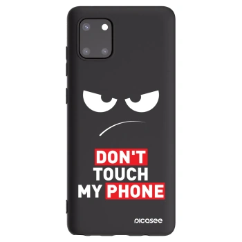 Hülle für Samsung Galaxy Note 10 Lite N770F - Angry Eyes - Transparent