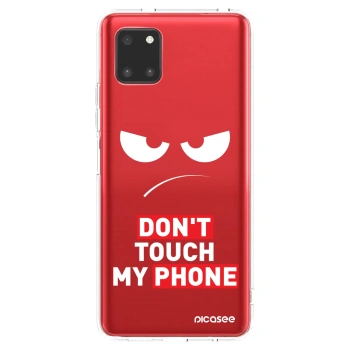 Picasee Samsung Galaxy Note 10 Lite N770F Hülle - Transparentes Silikon - Angry Eyes - Transparent
