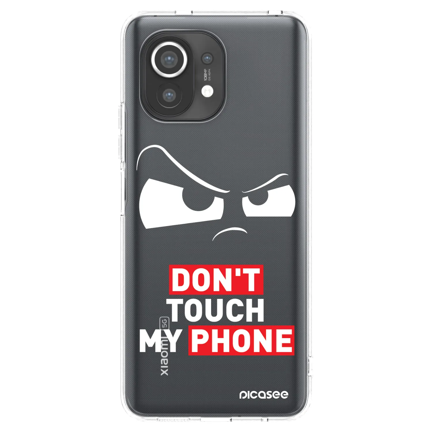 Picasee Xiaomi Mi 11 Hülle - Transparentes Silikon - Cloudy Eye - Transparent