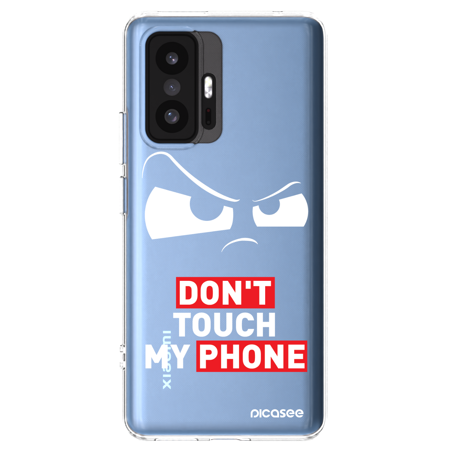 Picasee Xiaomi 11T Hülle - Transparentes Silikon - Cloudy Eye - Transparent