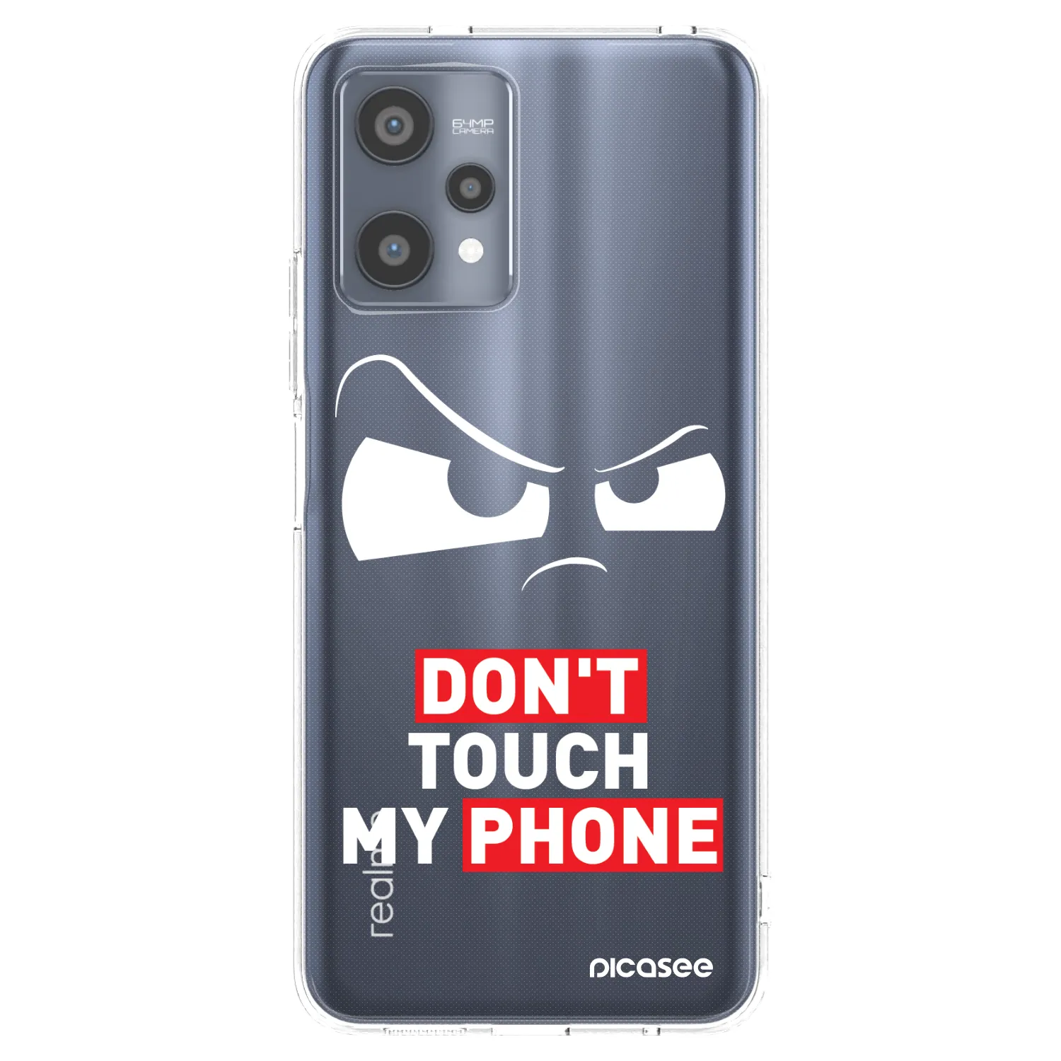 Picasee Realme 9 Pro 5G Hülle - Transparentes Silikon - Cloudy Eye - Transparent