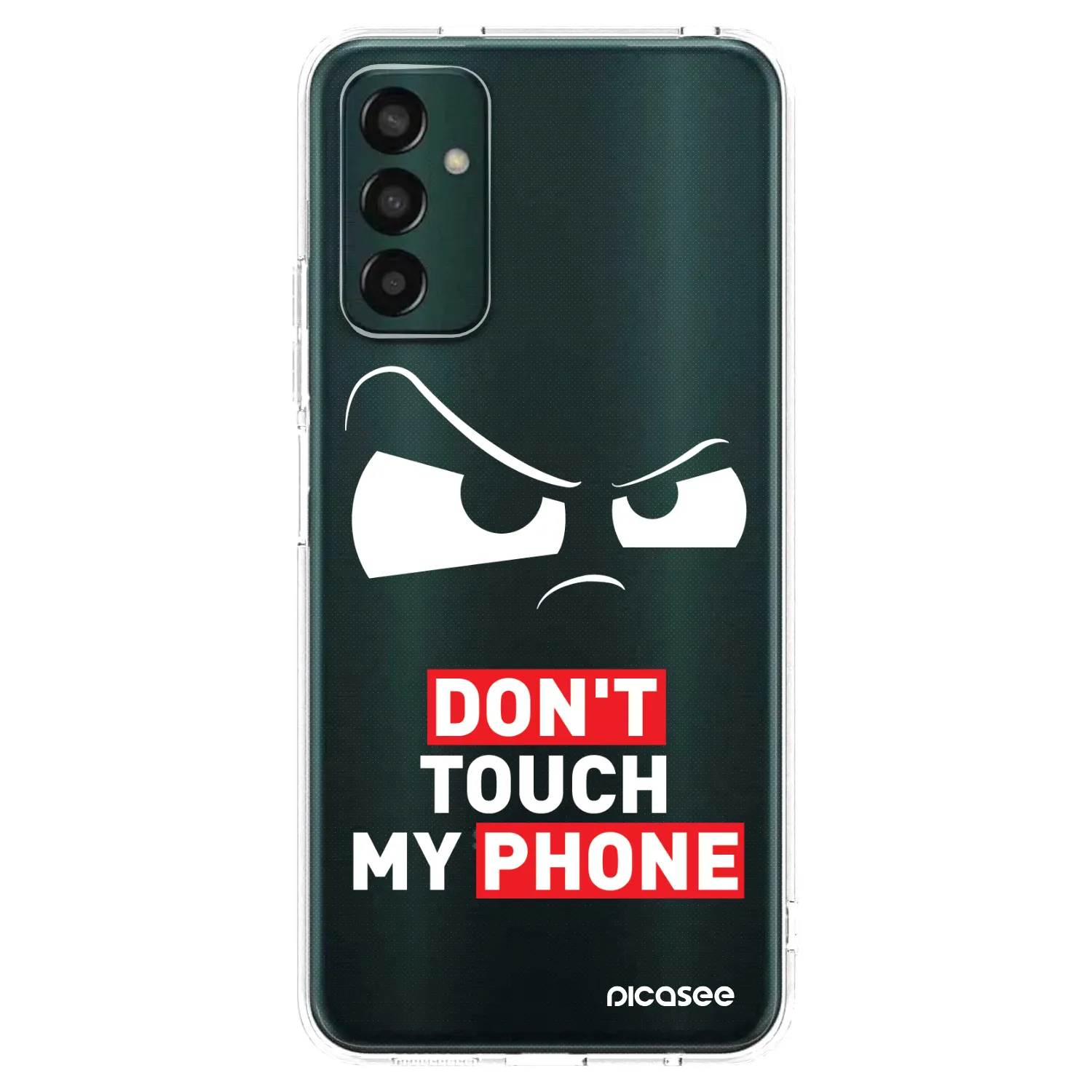 Picasee Samsung Galaxy M13 M135F Hülle - Transparentes Silikon - Cloudy Eye - Transparent