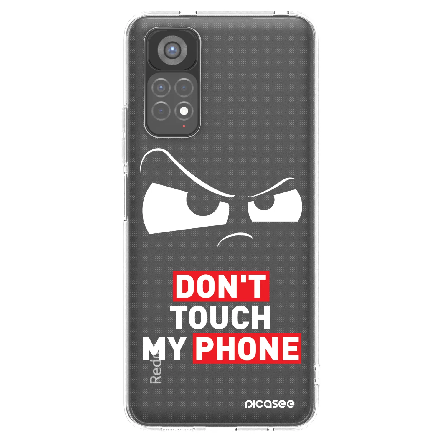 Picasee Xiaomi Redmi Note 11S 5G Hülle - Transparentes Silikon - Cloudy Eye - Transparent