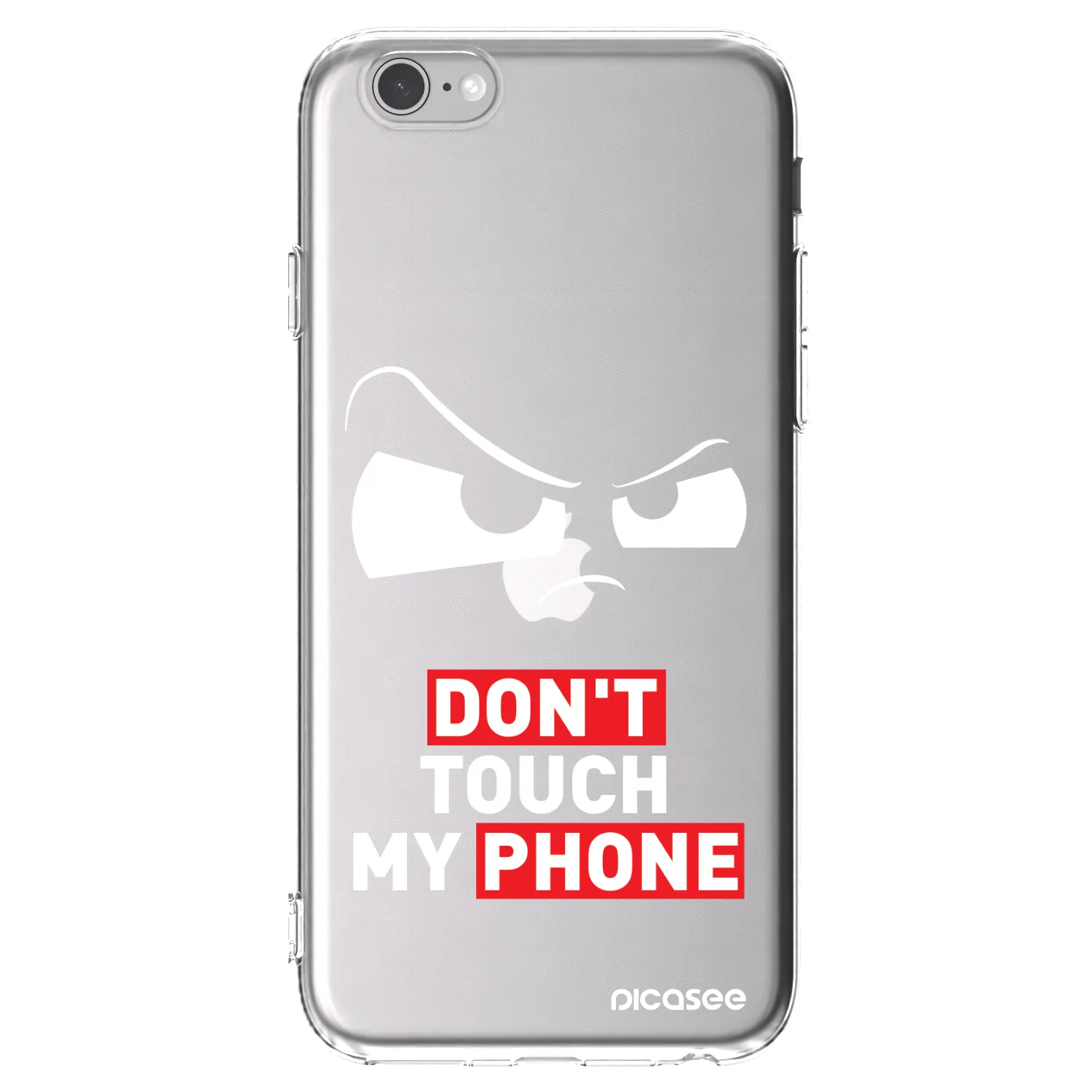 Picasee Apple iPhone 6/6S Hülle - Transparentes Silikon - Cloudy Eye - Transparent