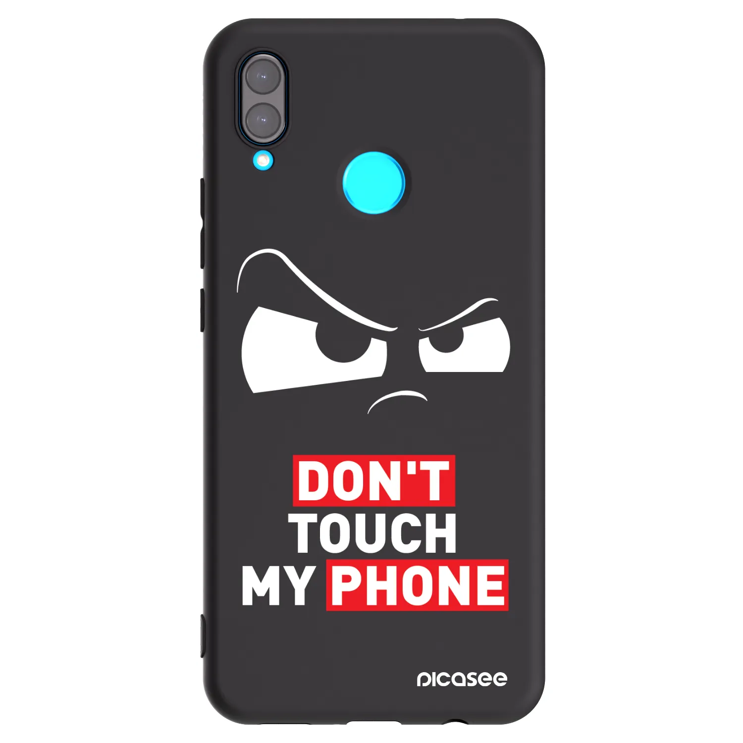 Picasee Huawei Nova 3i Hülle - Schwarzes Silikon - Cloudy Eye - Transparent