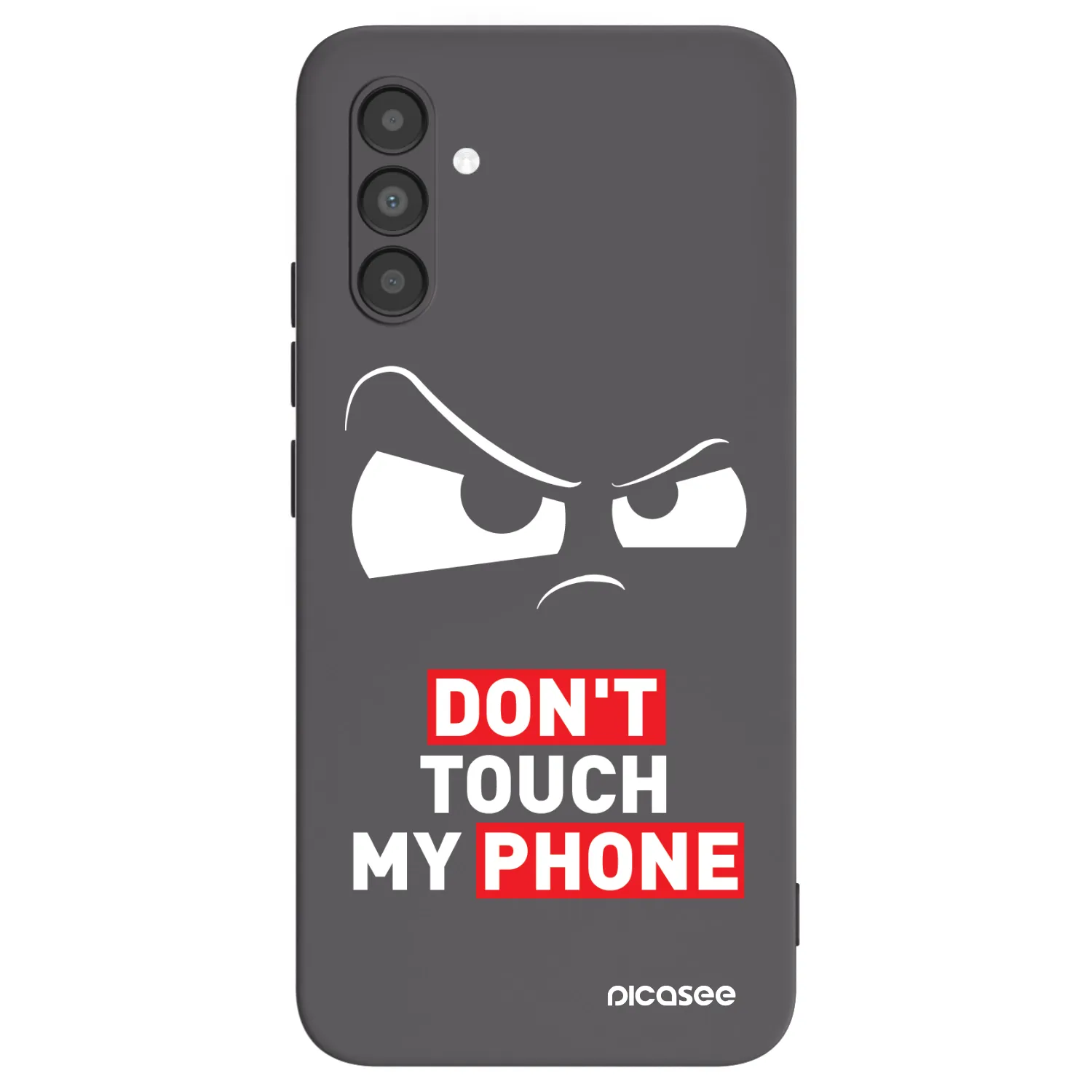 Picasee Samsung Galaxy A04s A047F Hülle - Schwarzes Silikon - Cloudy Eye - Transparent