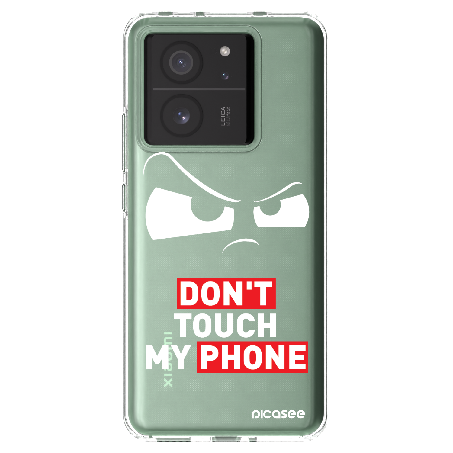 Picasee Xiaomi 13T Hülle - Transparentes Silikon - Cloudy Eye - Transparent