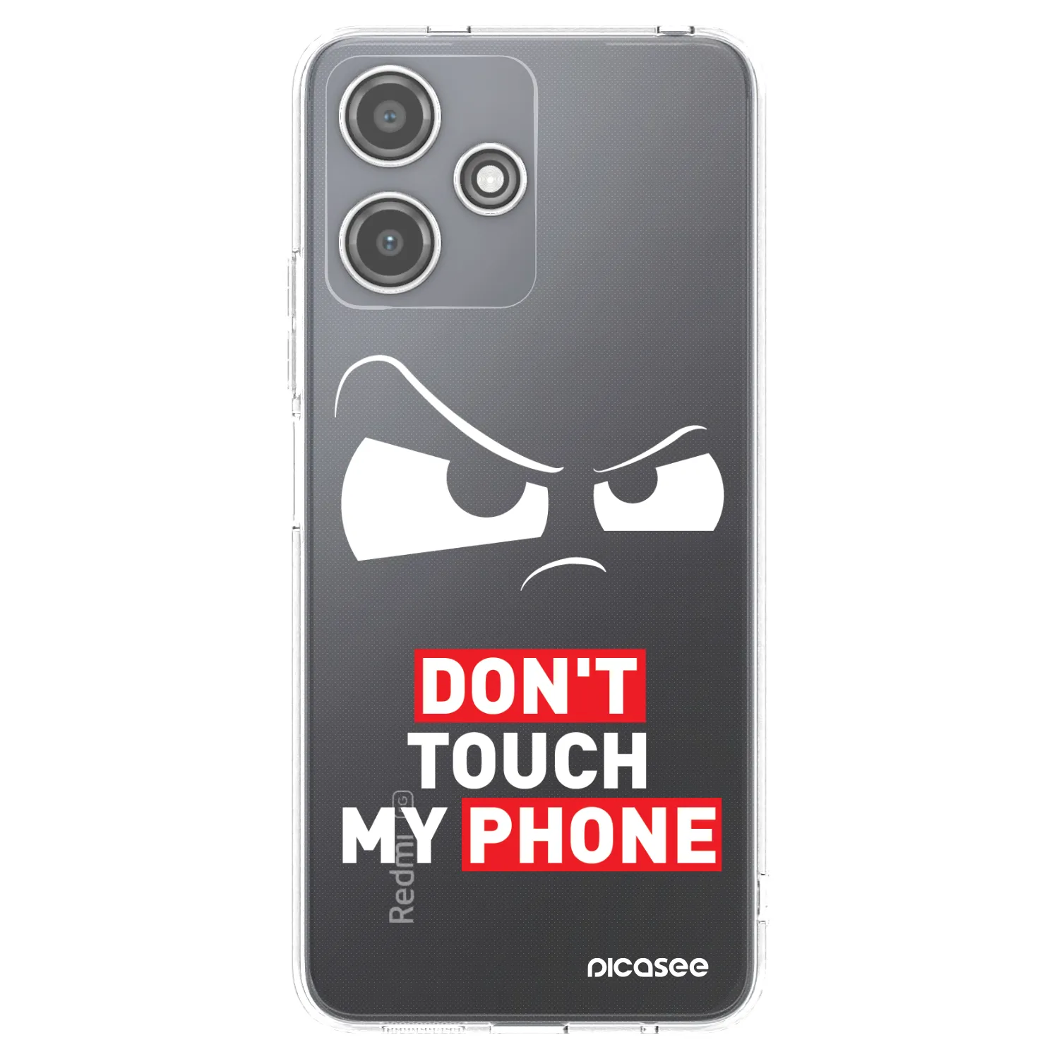 Picasee Xiaomi Redmi 12 5G Hülle - Transparentes Silikon - Cloudy Eye - Transparent