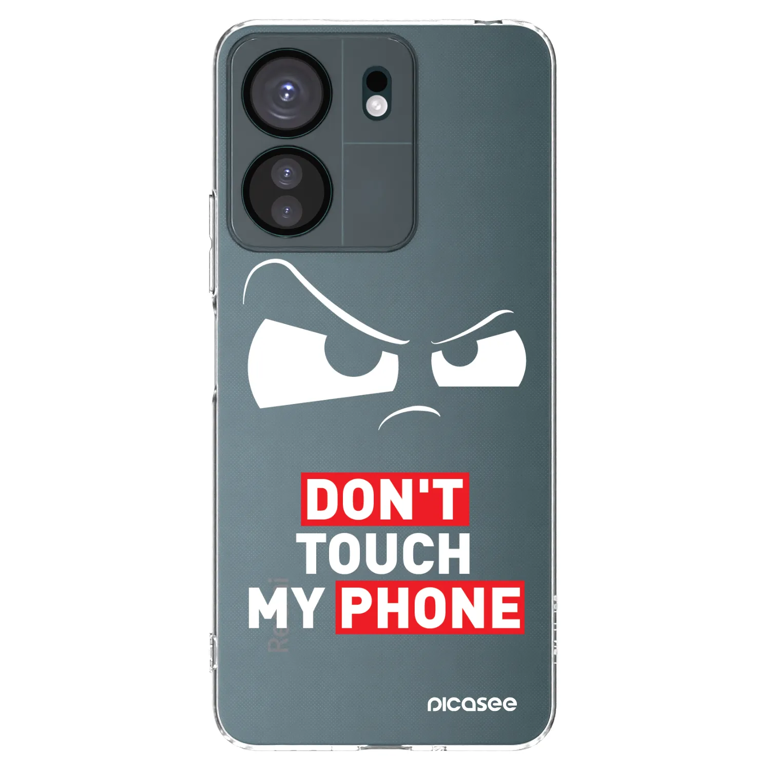 Picasee Xiaomi Redmi 13C 4G Hülle - Transparentes Silikon - Cloudy Eye - Transparent