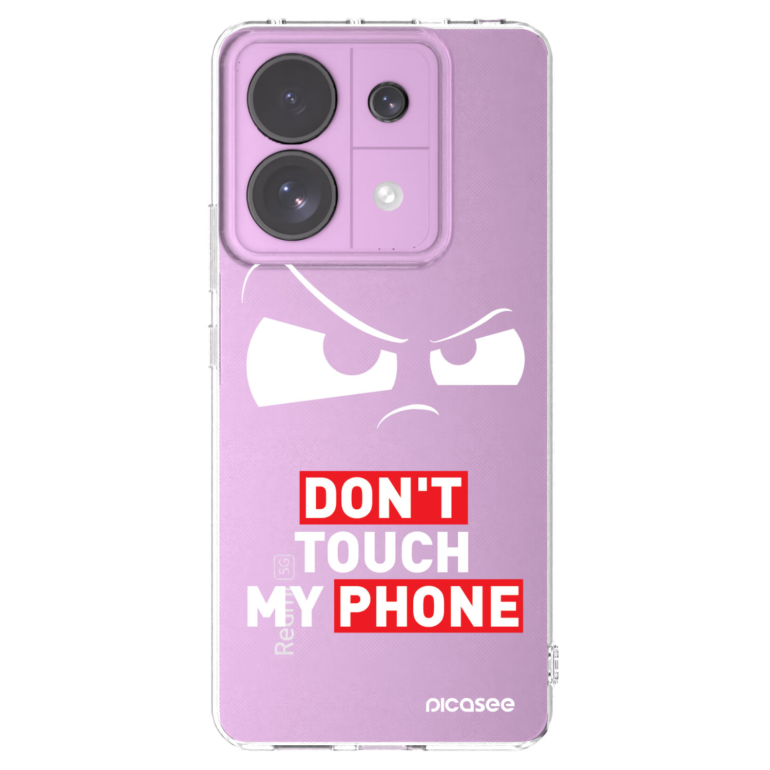 Picasee Xiaomi Redmi Note 13 Pro 5G Hülle - Transparentes Silikon - Cloudy Eye - Transparent