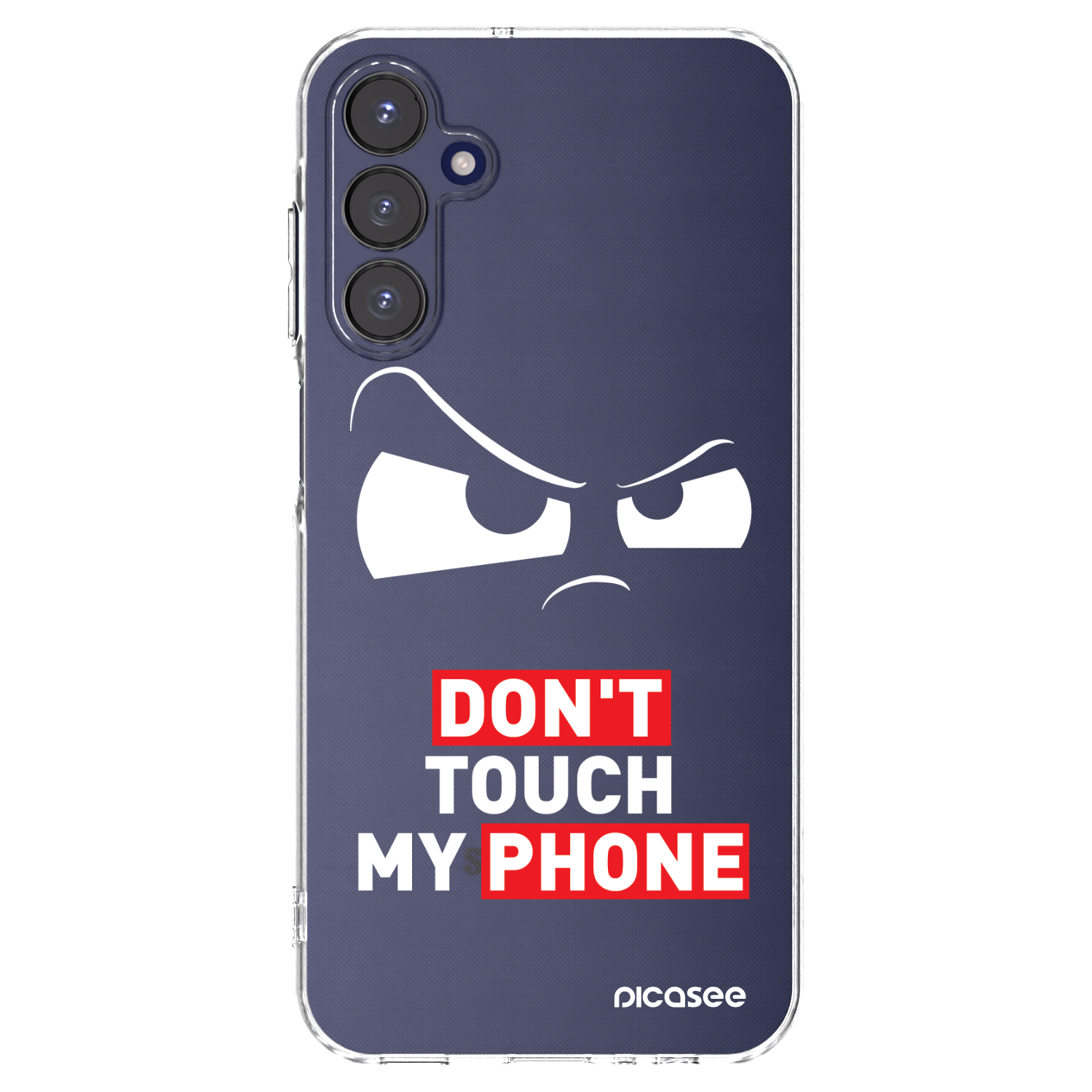Picasee Samsung Galaxy A15 A155F 4G Hülle - Transparentes Silikon - Cloudy Eye - Transparent