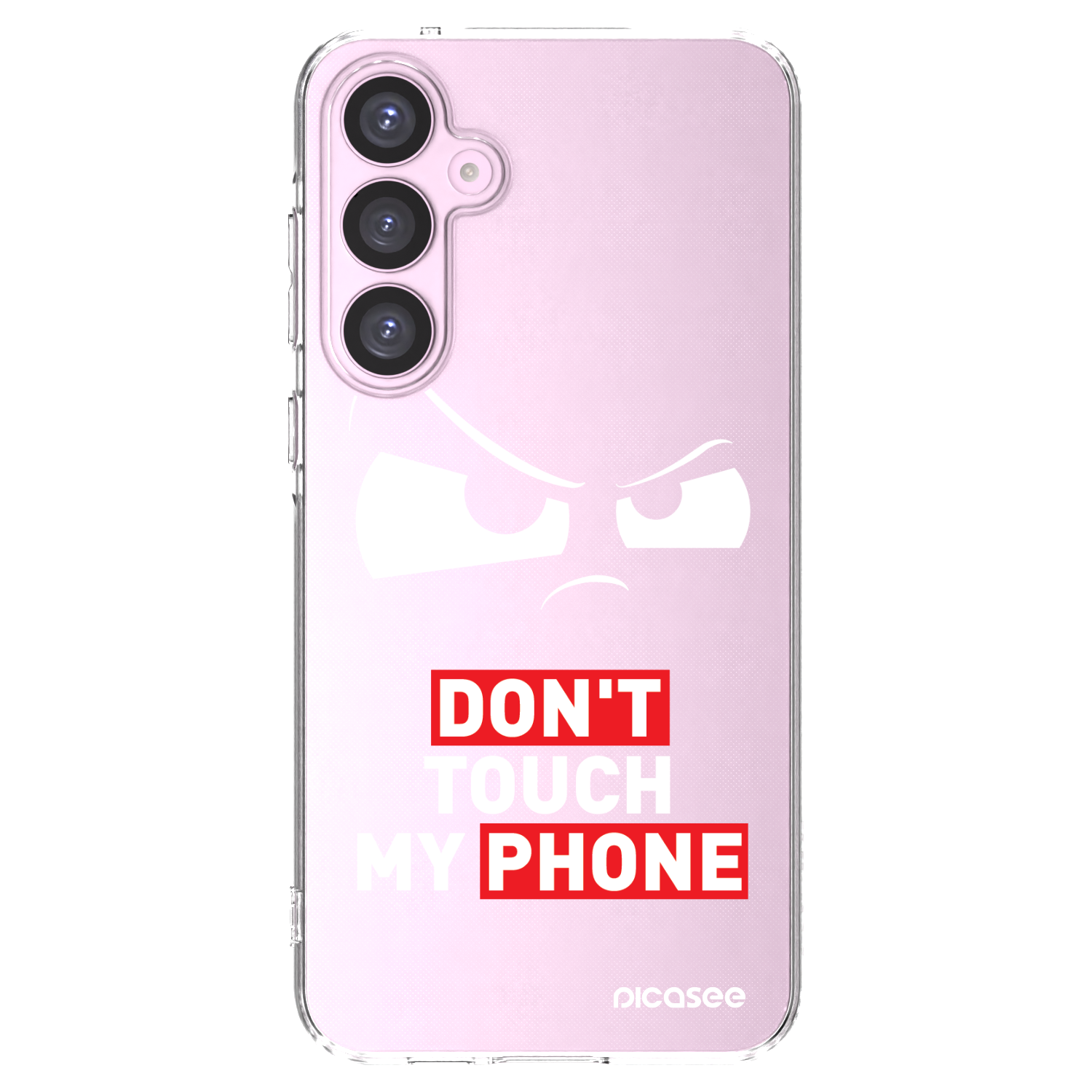 Picasee Samsung Galaxy A55 5G A556B Hülle - Transparentes Silikon - Cloudy Eye - Transparent