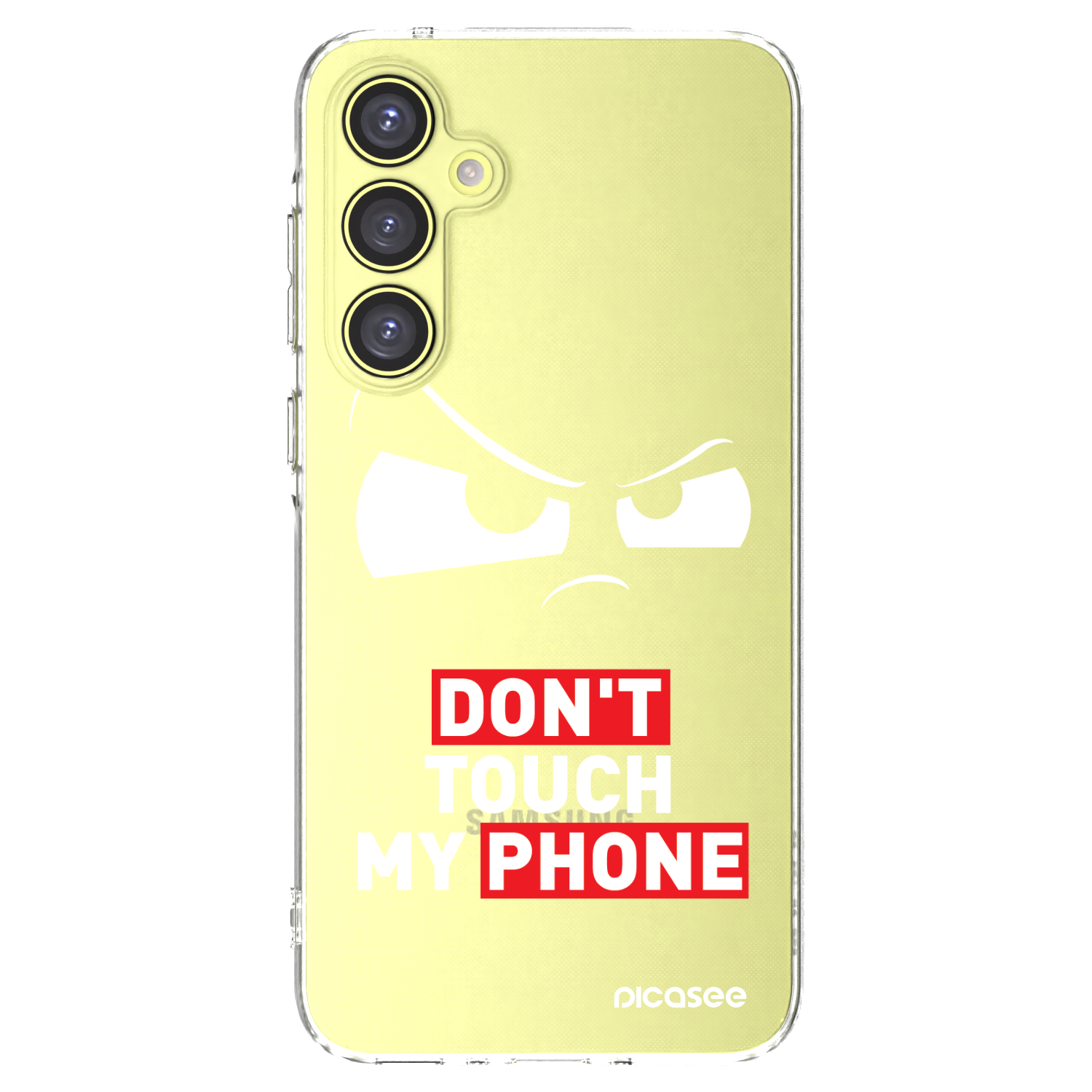 Picasee Samsung Galaxy A35 5G A356B Hülle - Transparentes Silikon - Cloudy Eye - Transparent
