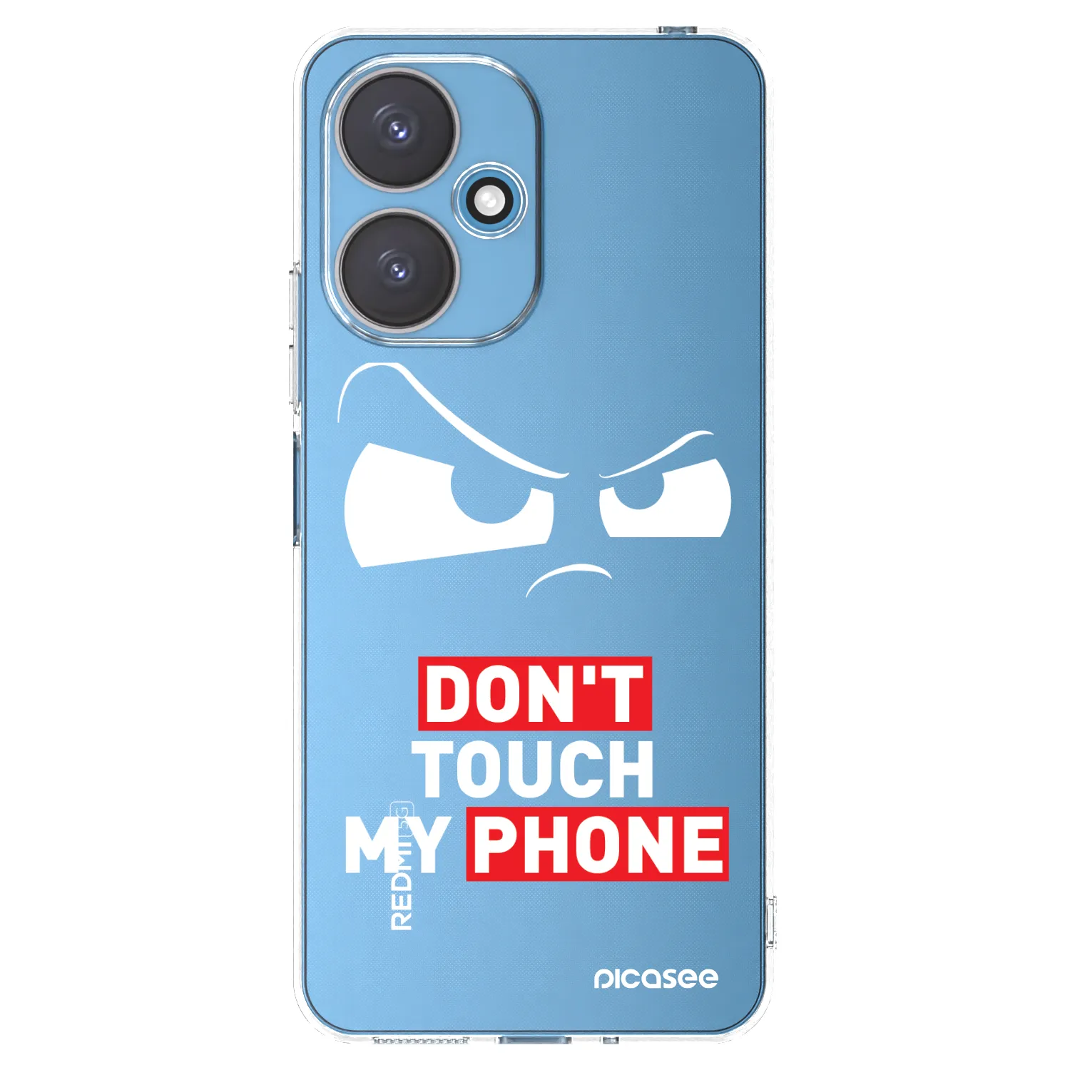Picasee Xiaomi Redmi 13C 5G Hülle - Transparentes Silikon - Cloudy Eye - Transparent