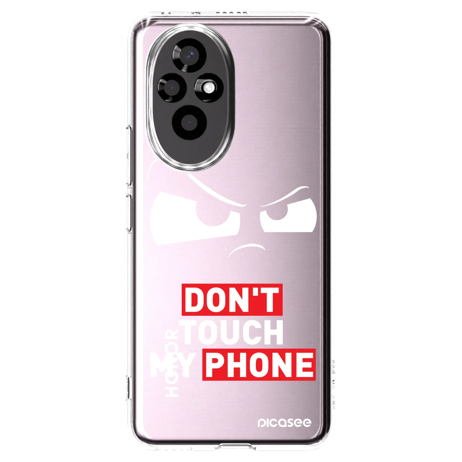 Picasee Honor 200 5G Hülle - Transparentes Silikon - Cloudy Eye - Transparent