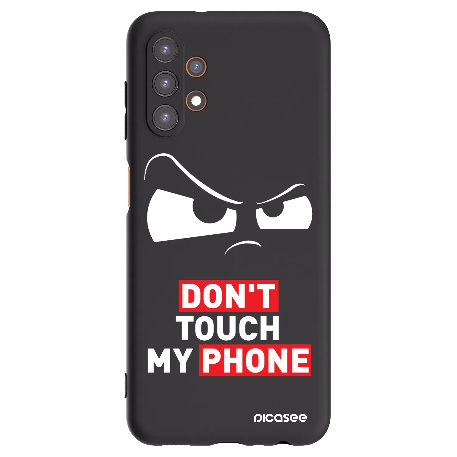 Picasee Samsung Galaxy A13 5G Hülle - Schwarzes Silikon - Cloudy Eye - Transparent