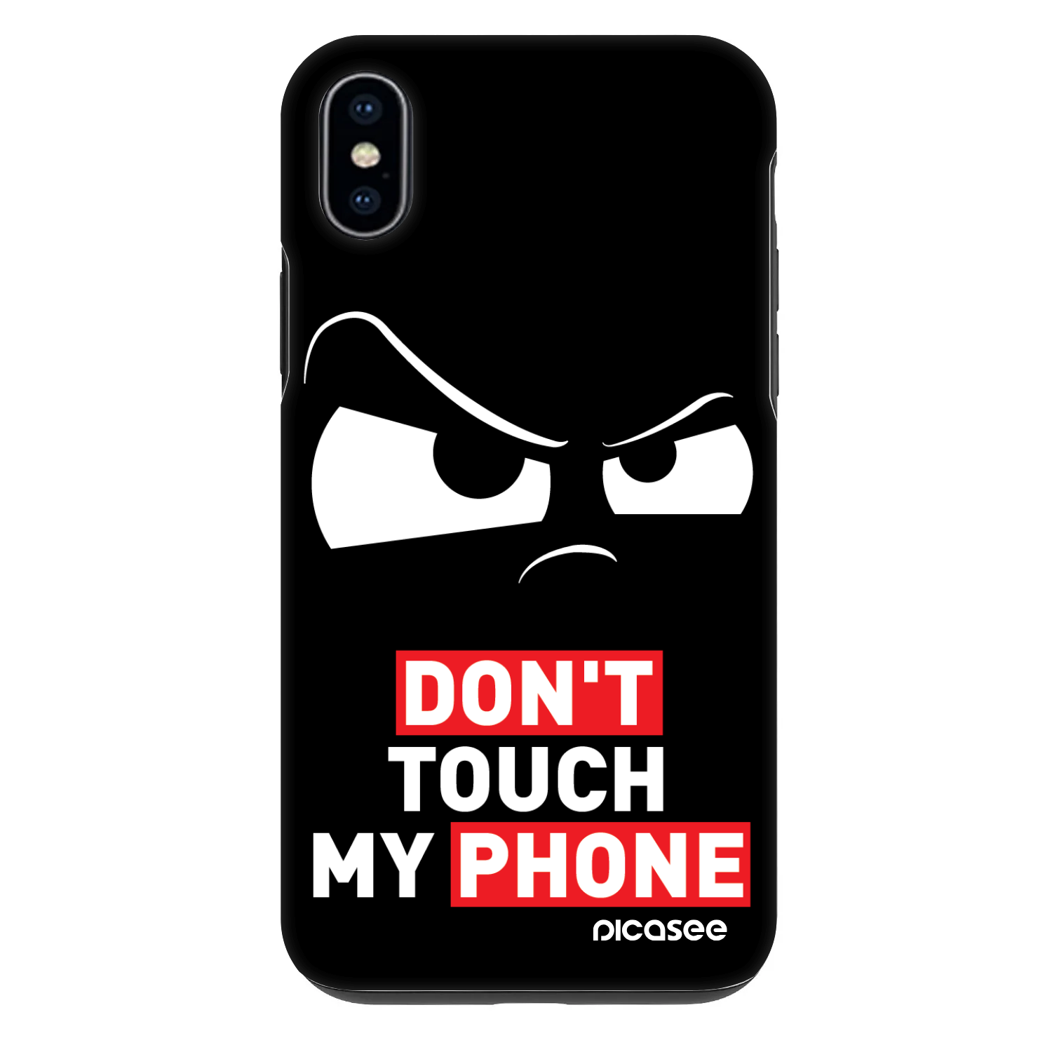 Picasee Fashion Case für Apple iPhone XS Max - Cloudy Eye - Transparent