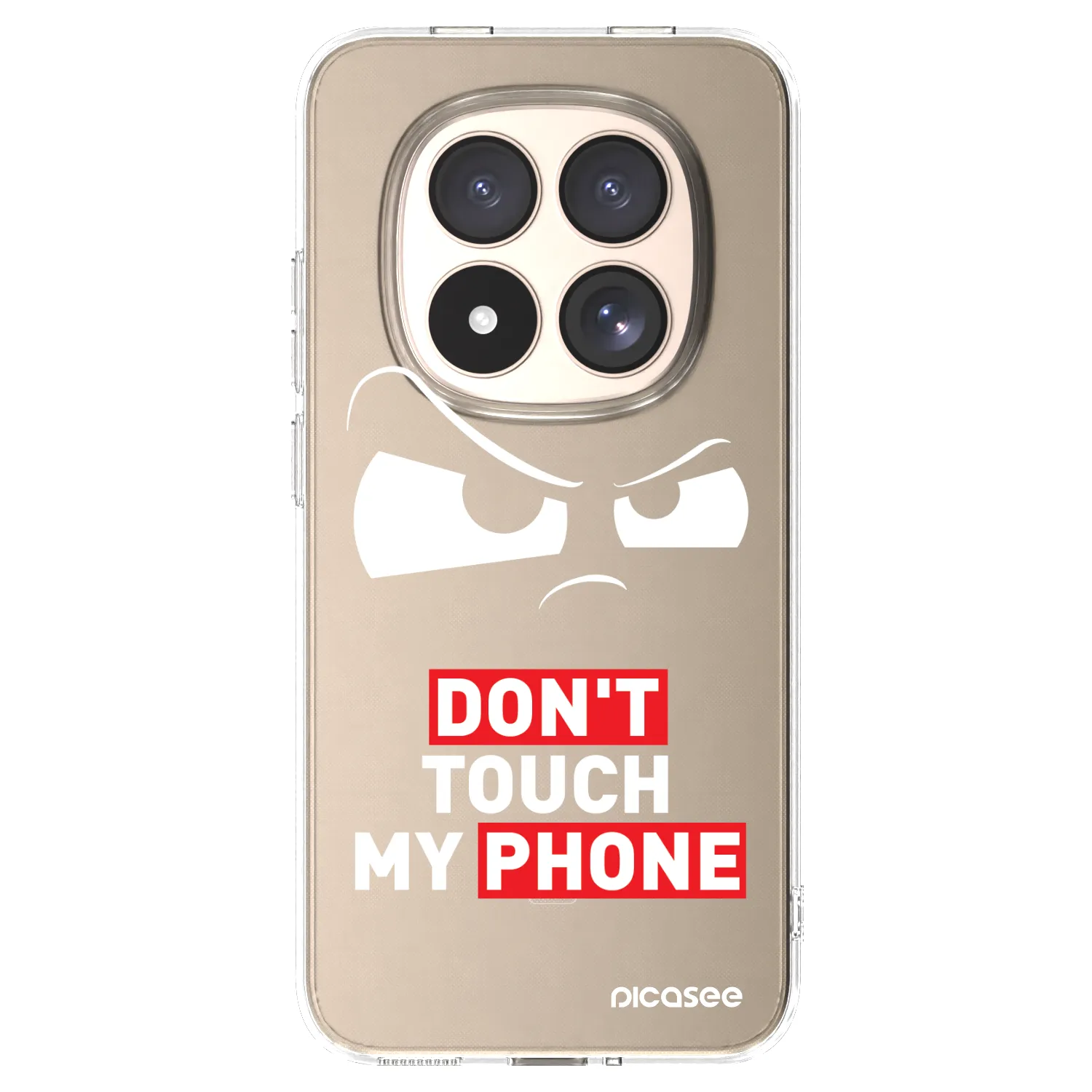 Picasee Xiaomi Redmi Note 15 Pro 4G Hülle - Transparentes Silikon - Cloudy Eye - Transparent