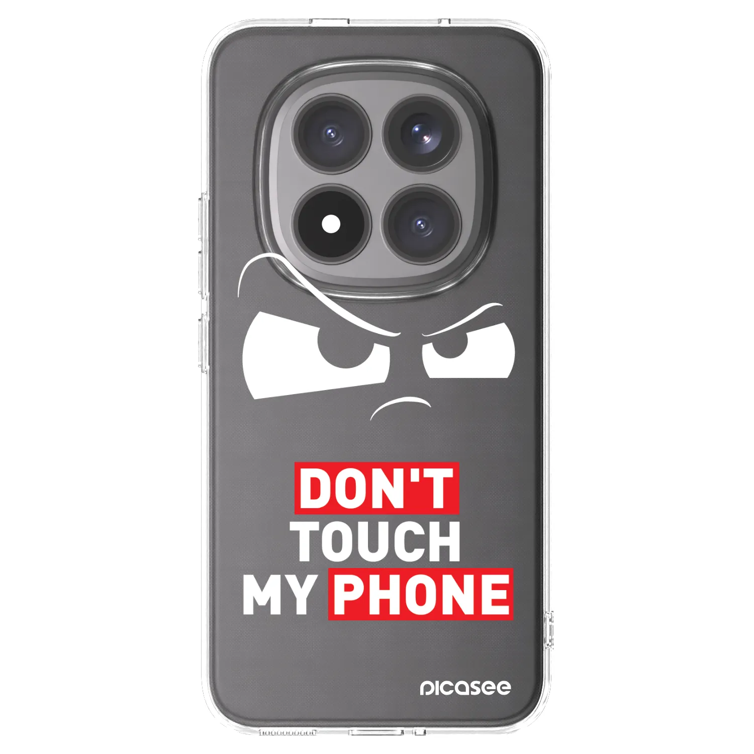 Picasee Xiaomi Redmi Note 15 Pro+ Hülle - Transparentes Silikon - Cloudy Eye - Transparent