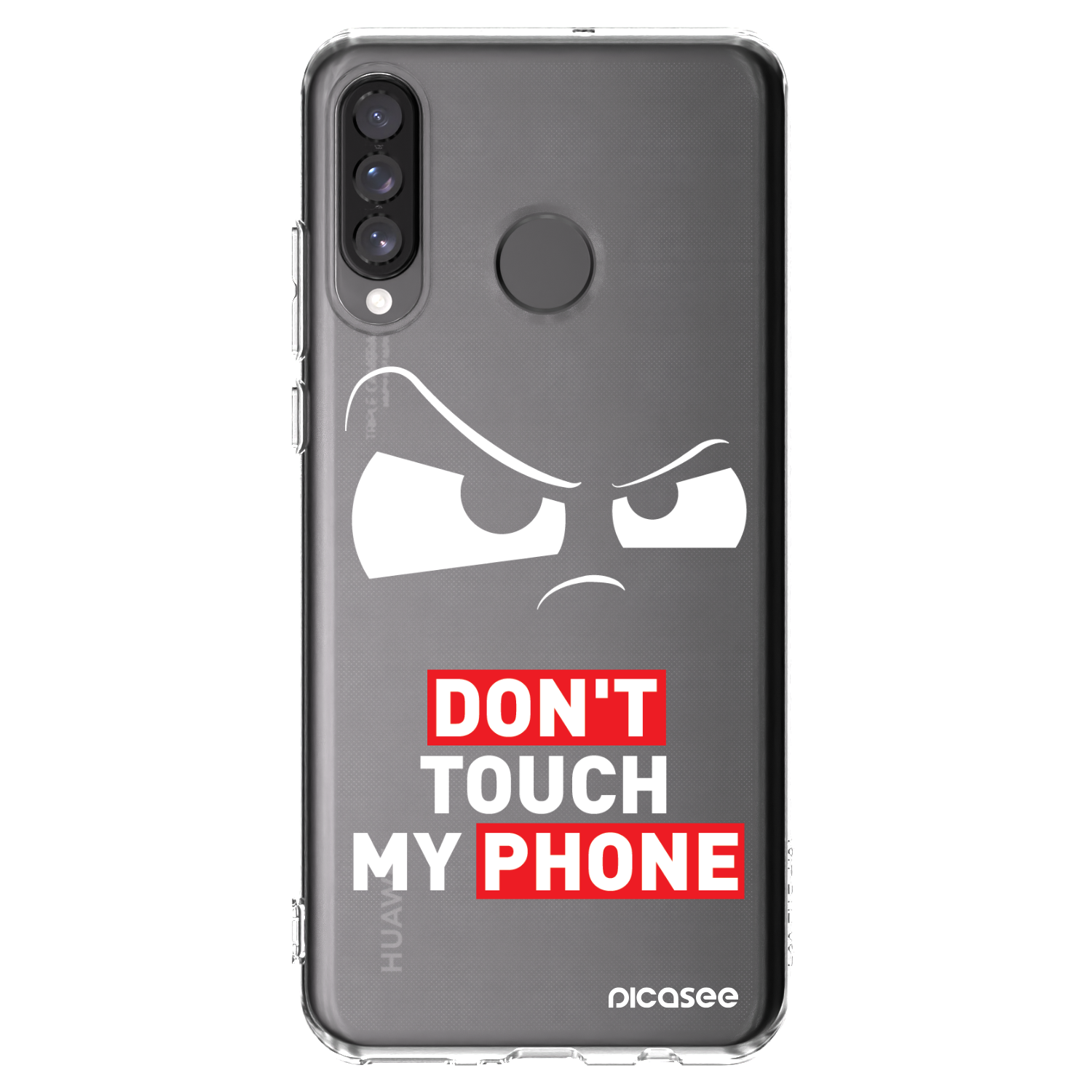 Picasee Huawei P30 Lite Hülle - Transparentes Silikon - Cloudy Eye - Transparent