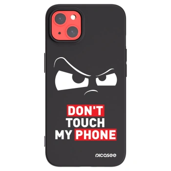 Picasee Apple iPhone 13 Hülle - Schwarzes Silikon - Cloudy Eye - Transparent