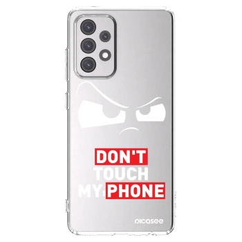 Picasee Samsung Galaxy A52s 5G A528B Hülle - Transparentes Silikon - Cloudy Eye - Transparent
