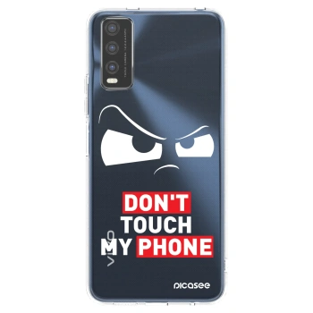 Picasee Vivo Y20s Hülle - Transparentes Silikon - Cloudy Eye - Transparent