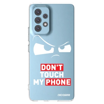 Picasee Samsung Galaxy A53 5G A536 Hülle - Transparentes Silikon - Cloudy Eye - Transparent