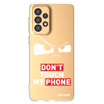 Picasee Samsung Galaxy A33 5G A336 Hülle - Transparentes Silikon - Cloudy Eye - Transparent