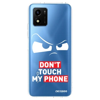 Picasee Vivo Y01 Hülle - Transparentes Silikon - Cloudy Eye - Transparent