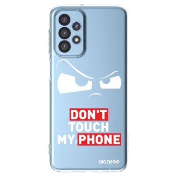 Picasee Samsung Galaxy A23 A235F 4G Hülle - Transparentes Silikon - Cloudy Eye - Transparent