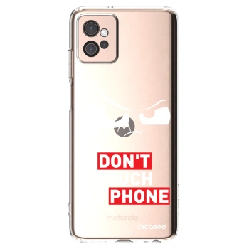 Picasee Motorola Moto G32 Hülle - Transparentes Silikon - Cloudy Eye - Transparent