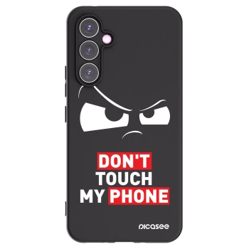 Picasee Samsung Galaxy A54 5G A546B Hülle - Schwarzes Silikon - Cloudy Eye - Transparent