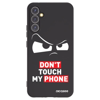 Picasee Samsung Galaxy A34 5G A346B Hülle - Schwarzes Silikon - Cloudy Eye - Transparent