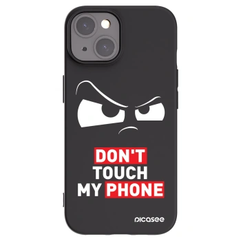 Picasee Apple iPhone 15 Hülle - Schwarzes Silikon - Cloudy Eye - Transparent