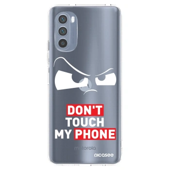 Picasee Motorola Moto G62 Hülle - Transparentes Silikon - Cloudy Eye - Transparent