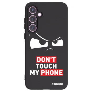 Picasee Samsung Galaxy A35 5G A356B Hülle - Schwarzes Silikon - Cloudy Eye - Transparent