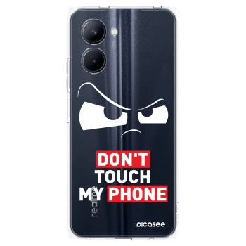 Picasee Realme C33 (2023) Hülle - Transparentes Silikon - Cloudy Eye - Transparent
