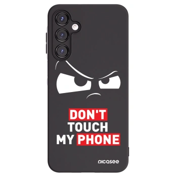 Picasee Samsung Galaxy A16 5G Hülle - Schwarzes Silikon - Cloudy Eye - Transparent