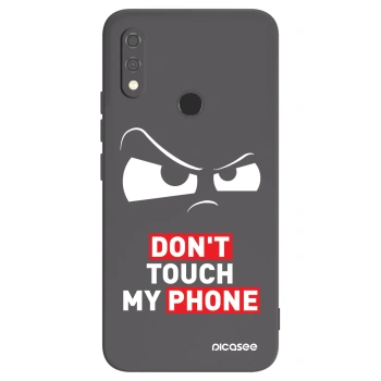 Picasee Xiaomi Redmi Note 7 Hülle - Schwarzes Silikon - Cloudy Eye - Transparent