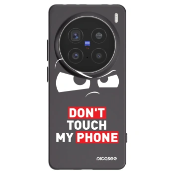 Picasee Vivo X200 Pro Hülle - Schwarzes Silikon - Cloudy Eye - Transparent