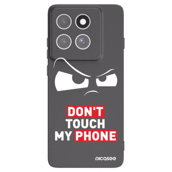 Picasee Motorola Edge 60 Pro Hülle - Schwarzes Silikon - Cloudy Eye - Transparent