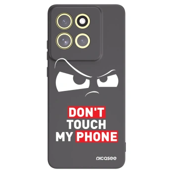 Picasee Motorola Moto G86 Power 5G Hülle - Schwarzes Silikon - Cloudy Eye - Transparent