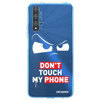 Picasee Huawei Nova 5T Hülle - Transparentes Silikon - Cloudy Eye - Transparent