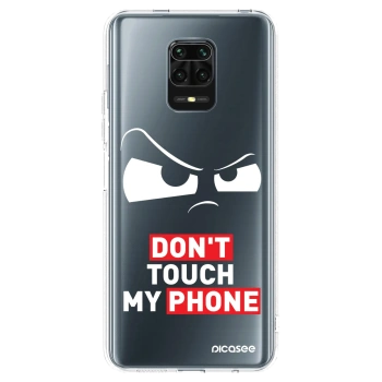Picasee Xiaomi Redmi Note 9S Hülle - Transparentes Silikon - Cloudy Eye - Transparent