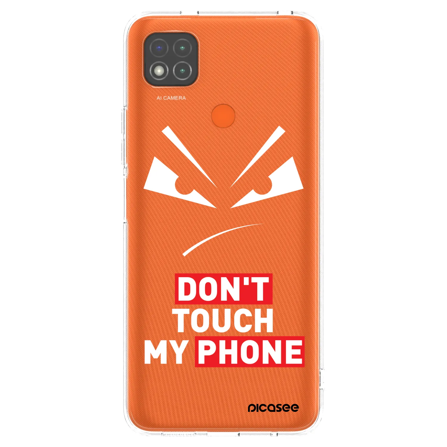 Picasee Xiaomi Redmi 9C Hülle - Transparentes Silikon - Evil Eye - Transparent